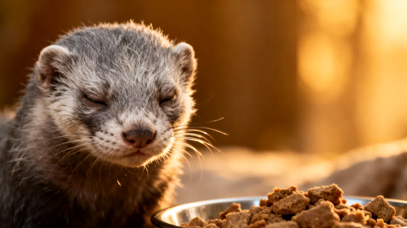 Ältere Frettchen benötigen eine angepasste Ernährung mit leicht verdaulichen, protein- und fettreichen Nahrungsmitteln, da ihr Stoffwechsel im Alter langsamer wird und sie anfälliger für altersbedingte Krankheiten wie Insulinome und Nebennierenerkrankungen werden"