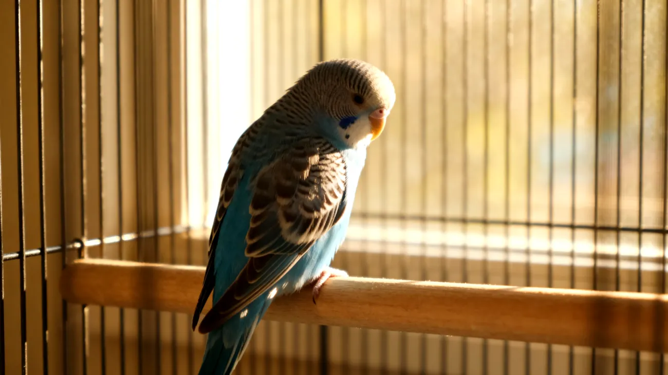 Wellensittich zeigt nach der Kastration Verhaltensauffälligkeiten und benötigt spezielles Training zur Wiederherstellung normaler Aktivitätsmuster"